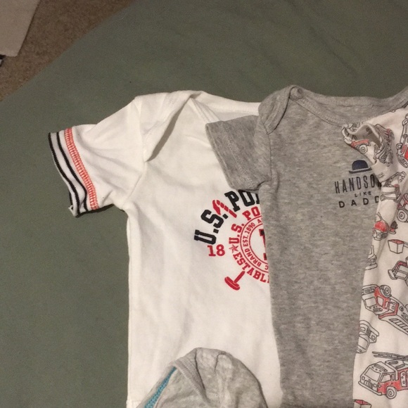 All 0-3 month clothing. Partially new. - Picture 3 of 8